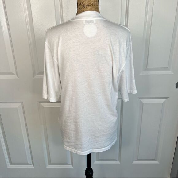 Sz XS ANINE BING Avi Tee Kate Moss NWOT $120 MSRP - Picture 9 of 13